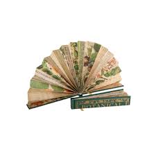 Book Fan Green Botanical