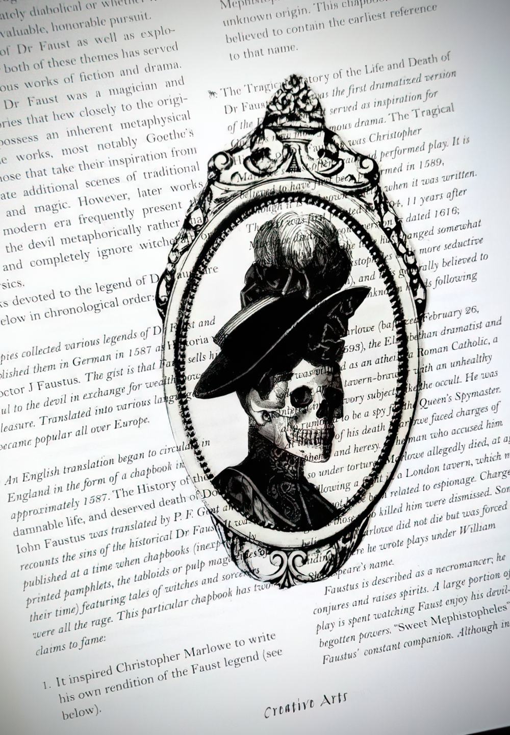 Death Becomes Her Bookmark