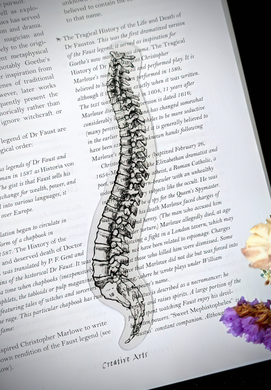 Grow a Spine Bookmark