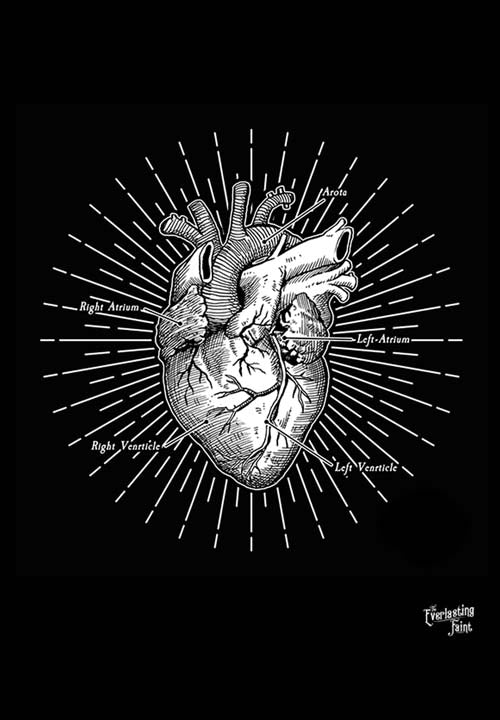 Anatomical Heart Tote