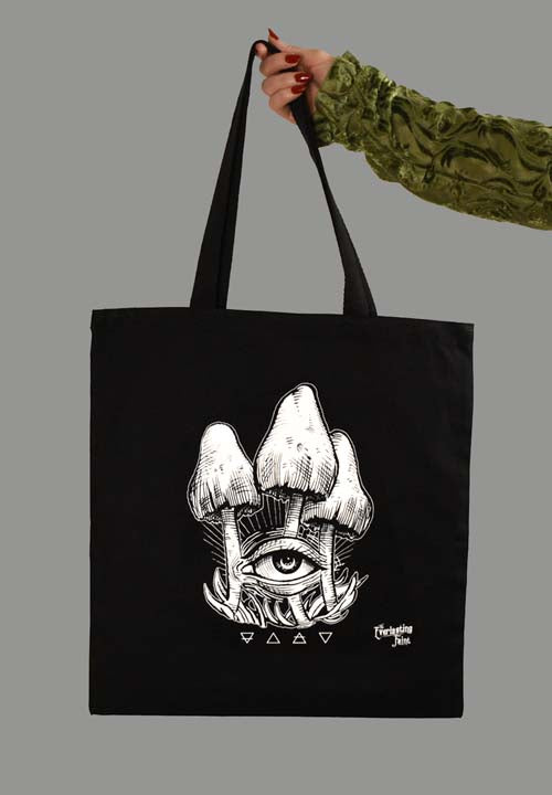 Mushroom Eye Tote