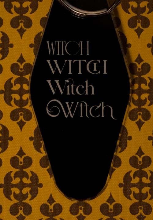 Witch Keychain